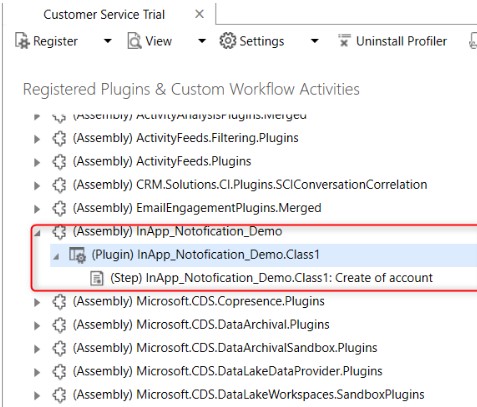 customer service Trial